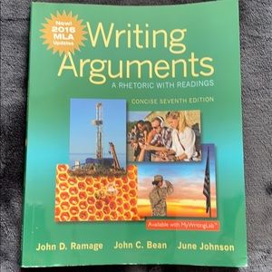 Writing Arguments- A Rhetoric with Readings